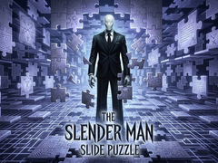 Spill The Slender Man Slide puzzle
