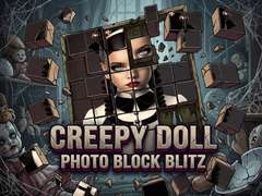 Spill Creepy Doll Photo Block Blitz