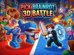 Spill Pick Brainrot: 3D Battle