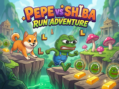 Spill Pepe vs Shiba Run Adventure