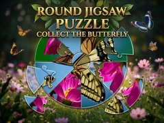 Spill Round Jigsaw Puzzle - Collect the Butterfly