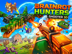 Spill Brainrot Hunters: Shooter 3D