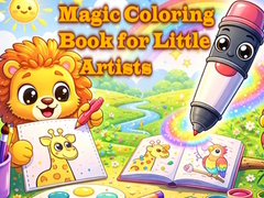 Spill Magic Coloring Book for Little Artists