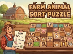 Spill Farm Animal Sort Puzzle