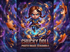 Spill Chucky doll Photo Image Scramble