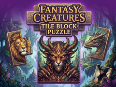 Spill Fantasy Creatures Tile Block Puzzle