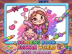 Spill Coloring Book: Avatar World Rose Pajamas