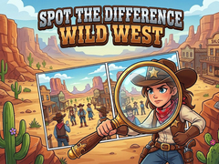 Spill Spot the Difference: Wild West