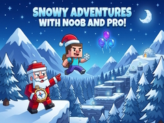 Spill Snowy Adventures with Noob and Pro!