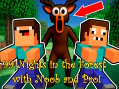 Spill 99 Nights in the Forest with Noob and Pro!