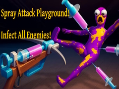 Spill Spray Attack Playground! Infect All Enemies!