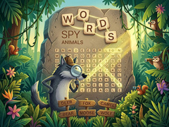 Spill Words Spy. Animals