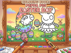 Spill Coloring Book: Peppa Pig Easter Day