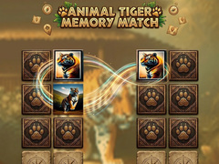 Spill Animal Tiger Memory Match