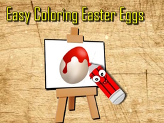 Spill Easy Easter Coloring Eggs