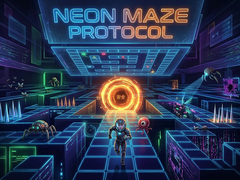 Spill Neon Maze Protocol