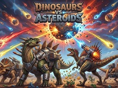 Spill Dinosaurs vs Asteroids