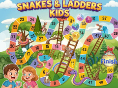 Spill Snake & Ladder Kids