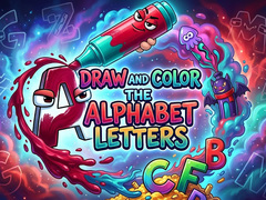 Spill Draw and Color the Alphabet Letters