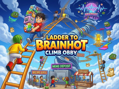 Spill Ladder to Brainhot: Climb Obby