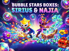 Spill Bubble Stars boxes: Sirius & Najia