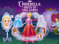 Spill Cinderella Dress Up Girl Games