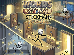 Spill Words Story Stickman Puzzle