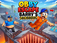 Spill Obby - Escape Barry's Jail Parkour