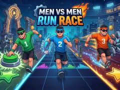 Spill Men vs Men Run Race