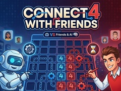 Spill Connect 4 with Friends