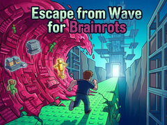 Spill Escape from Wave for Brainrots