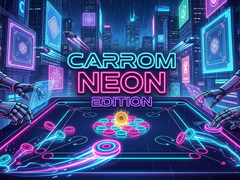 Spill Carrom Neon Edition