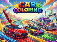 Spill Car Coloring