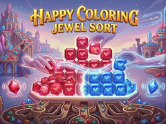 Spill Happy Coloring Jewel Sort