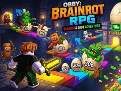 Spill Obby: Brainrot RPG Slasher & Loot Adventure