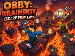 Spill Obby: Brainrot escape from Lava