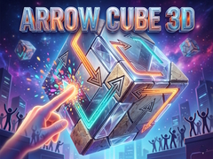 Spill Arrow Cube 3D
