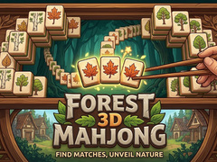 Spill Forest 3D Mahjong