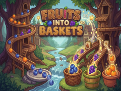 Spill Fruits Into Baskets