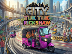 Spill City Tuk Tuk Rickshaw