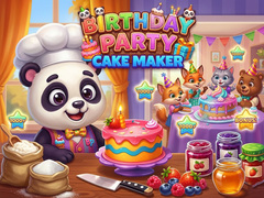 Spill Birthday Party Cake Maker