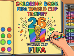 Spill Coloring Book: FIFA World Cup Trophy