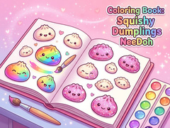 Spill Coloring Book: Squishy Dumplings NeeDoh