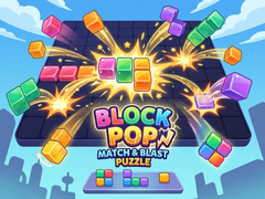 Spill Block Pop: Match & Blast Puzzle