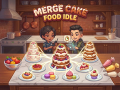 Spill Merge Cake: Food Idle