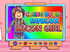 Spill Coloring Book: Roblox Bacon Girl