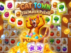 Spill Cat Town - Tile Match Puzzle