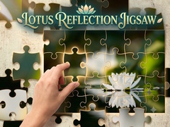 Spill Lotus Reflection Jigsaw