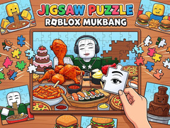 Spill Jigsaw Puzzle: Roblox Mukbang