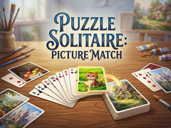 Spill Puzzle Solitaire Picture Match